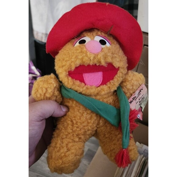 1988 McDonald’s Baby Fozzie Bear Plush – Jim Henson Muppet Babies  Toy Tag VTG - Picture 1 of 3
